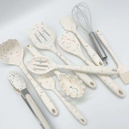 10 Piece Silicone Kitchen Utensil Set - Deals Lab