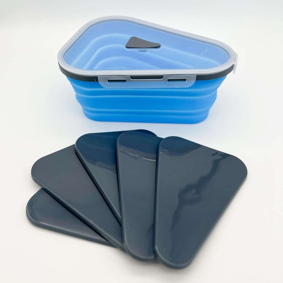 Reusable Silicone Pizza Collapsible Storage Container - Deals Lab