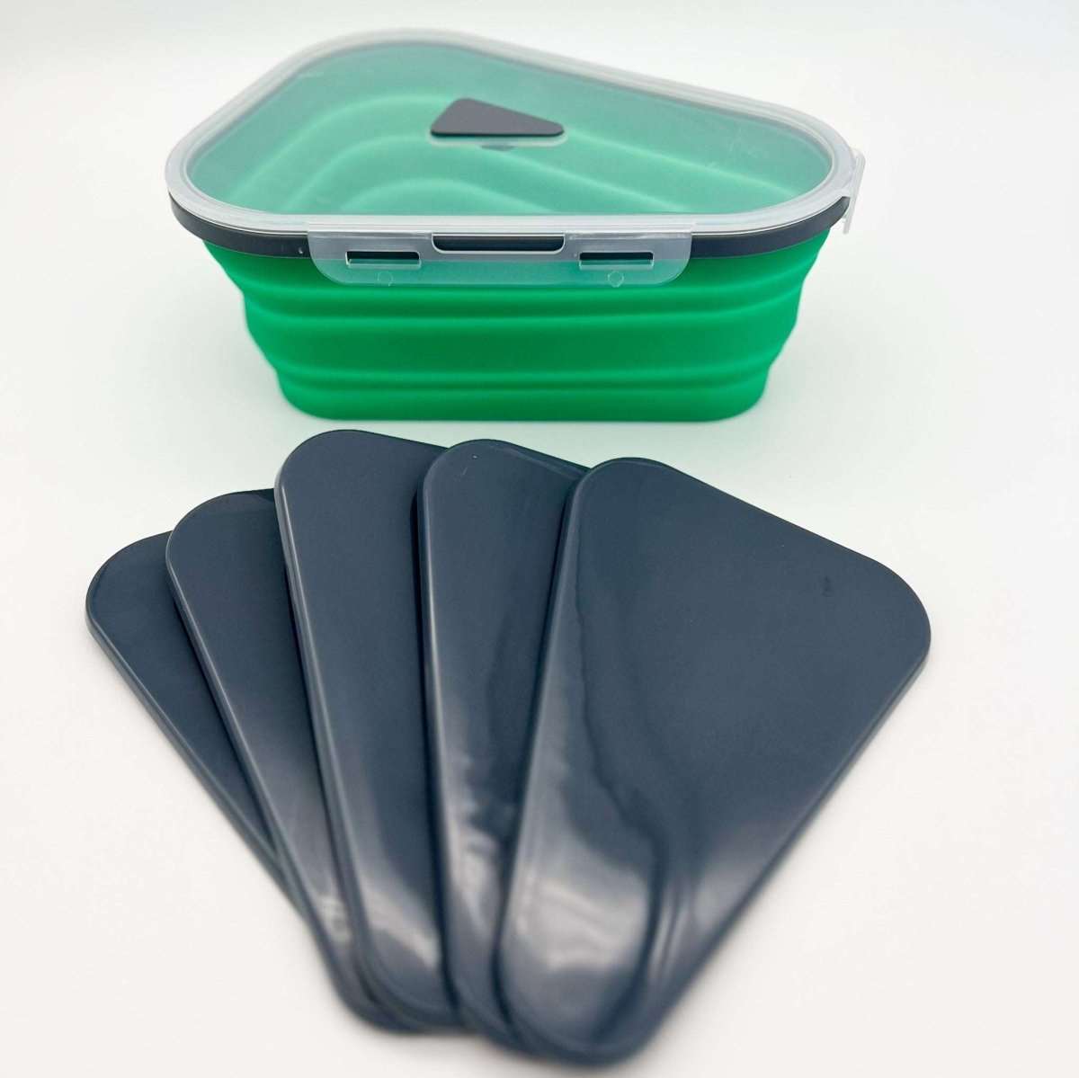 Reusable Silicone Pizza Collapsible Storage Container - Deals Lab