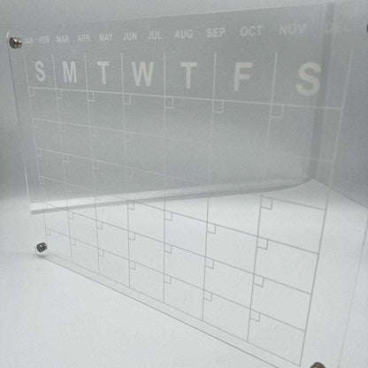 The Clear Acrylic Fridge Calendar - Deals Lab