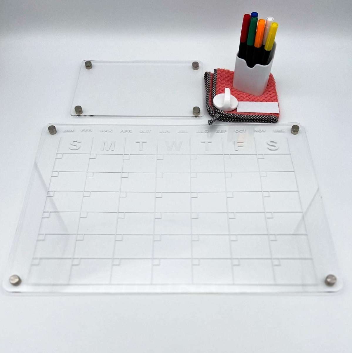 The Clear Acrylic Fridge Calendar - Deals Lab